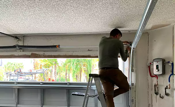 Garage Door Rail Replacement in Oakland, FL