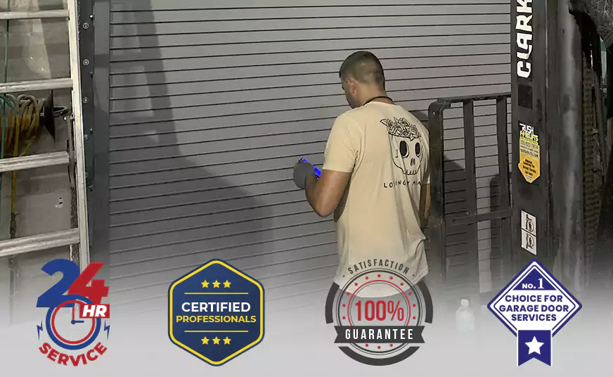 Garage Door Bottom Panel Repair in Oakland, FL