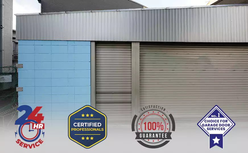 Commercial Metal Roll Up Garage Doors Installation in Oakland, FL