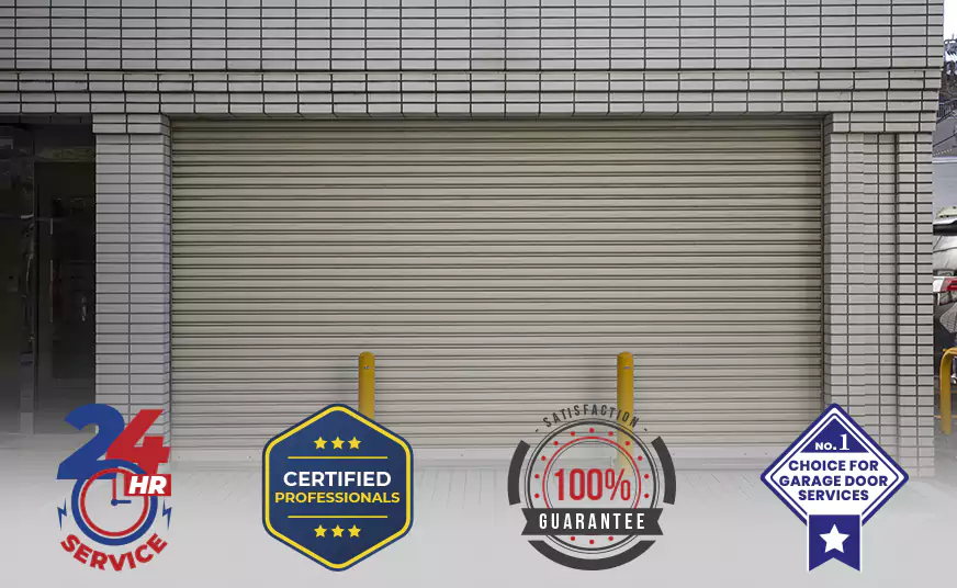 New Amarr Automatic Roll Up Garage Doors Installation in Oakland, FL