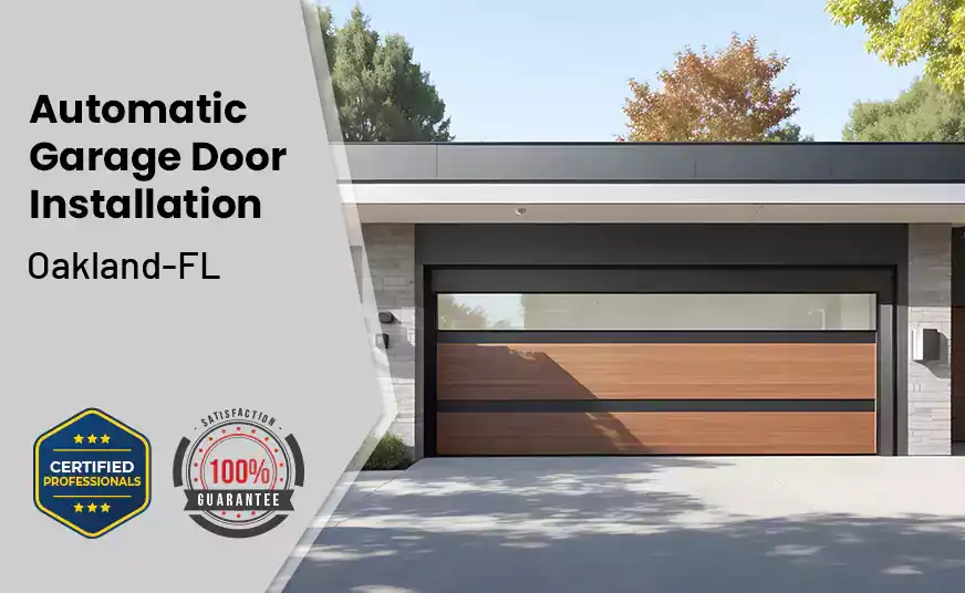 Automatic Garage Door Installation Oakland-FL