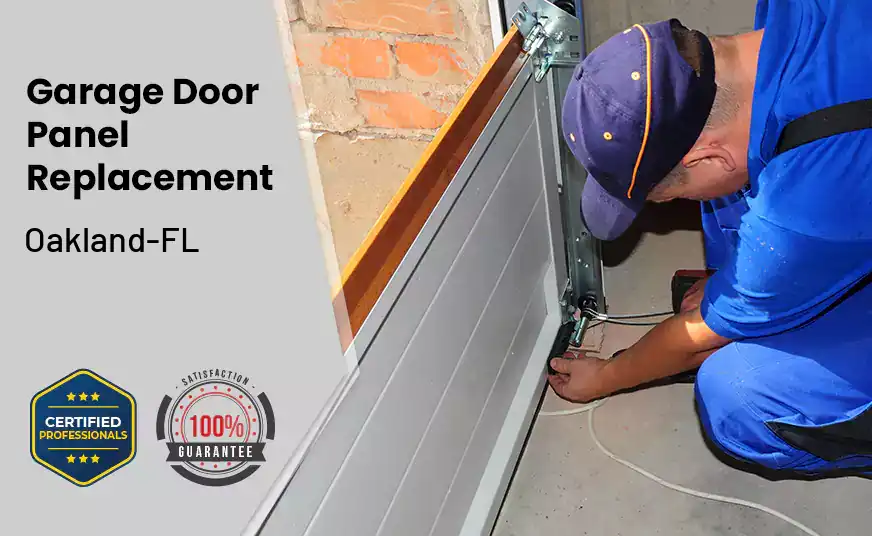 Garage Door Panel Replacement Oakland-FL