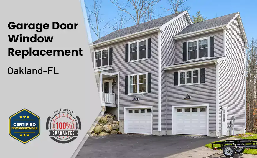 Garage Door Window Replacement Oakland-FL 