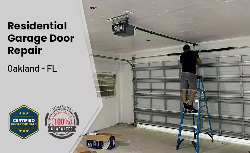 Residential Garage Door Repair Oakland - FL 